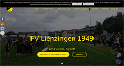 Desktop Screenshot of fv-lienzingen.de